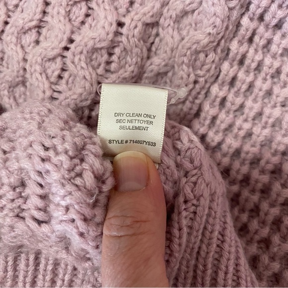 Rebecca Taylor cashmere/wool blend pink sweater - Picture 5 of 7